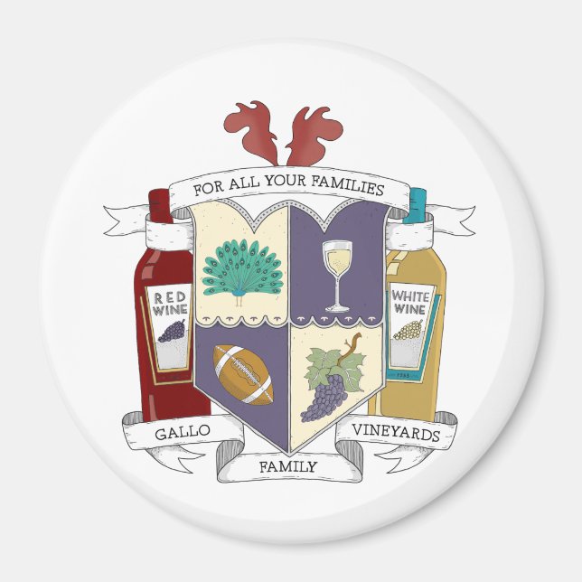 Íman Botão redondo (Frente)