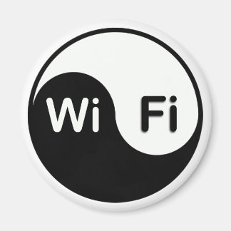 Íman Botão Yin Yang wi-fi do ímã