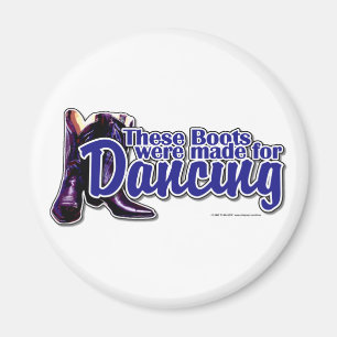 Íman Botas da dança