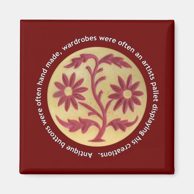 Íman Botões Antigos da Clarita (Frente)