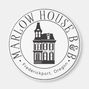 Íman Botões e ímãs da Marlow House B & B