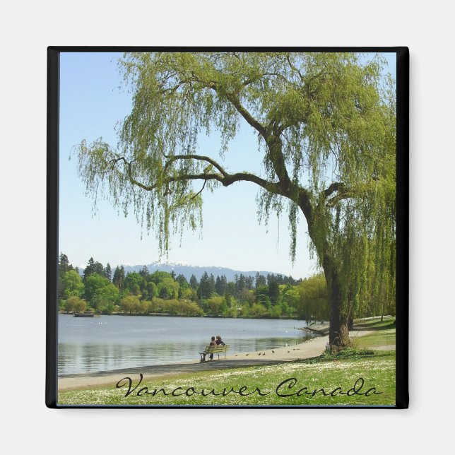 Íman Botões e presentes do ímã de Souvenir do Vancouver (Frente)