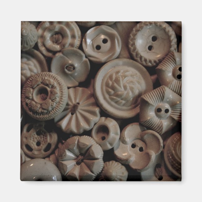 Íman Botões Vintage (Frente)