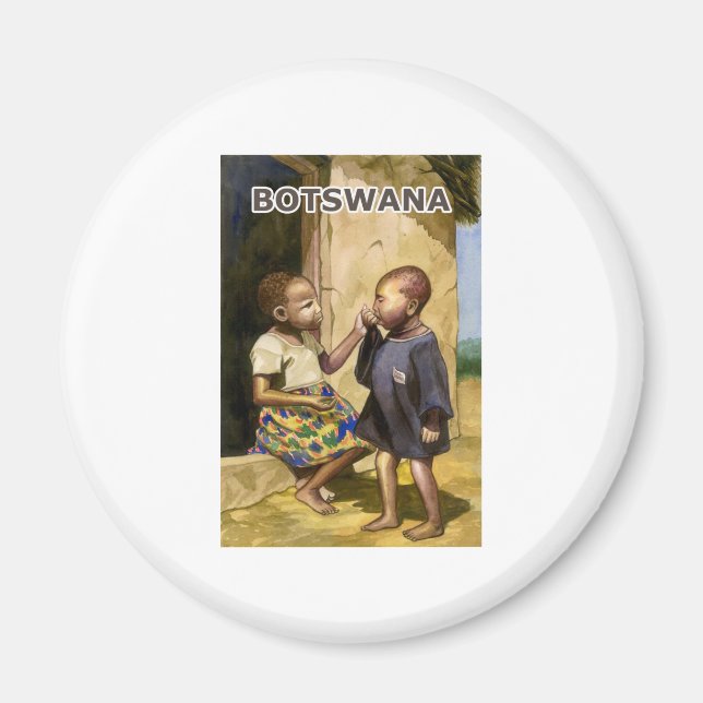 Íman Botsuana (Frente)