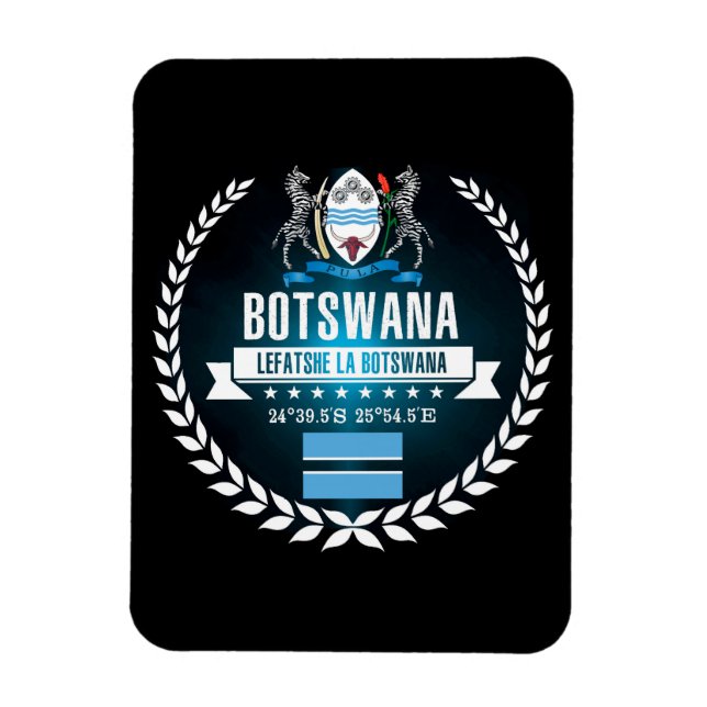 Íman Botsuana (Vertical)