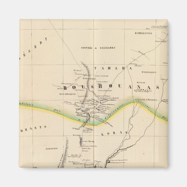 Íman Botsuana, África do Sul 51 (Frente)