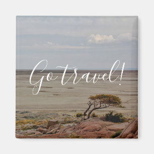 Íman Botsuana Kubu Baobab Ilha Go Viagem Magnet