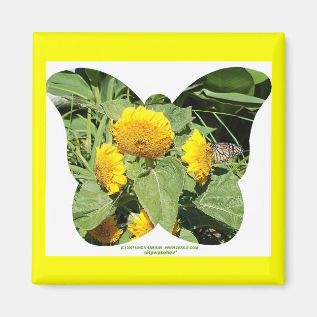 ÍMAN BOTTERFLIOS ADORAM O MAGNET SFLOWERS (Frente)