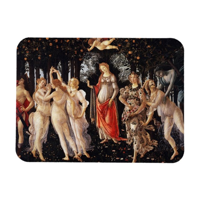 Íman Botticelli Primavera Magnet (Horizontal)