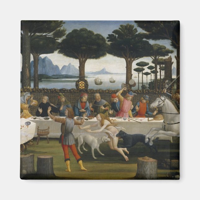 Íman Botticelli Renaissance Painting (Frente)