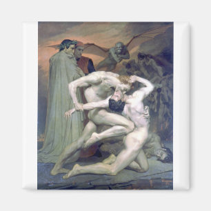Íman Bouguereau - Dante et Virgile au Enfers