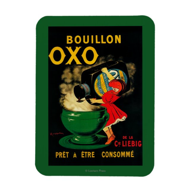 Íman Bouillon OXO Vintage PoseterEurope (Vertical)
