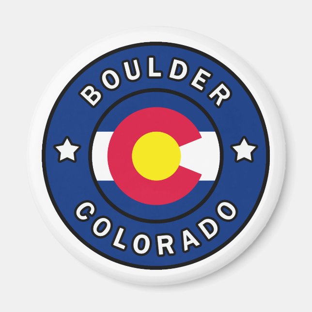Íman Boulder Colorado (Frente)