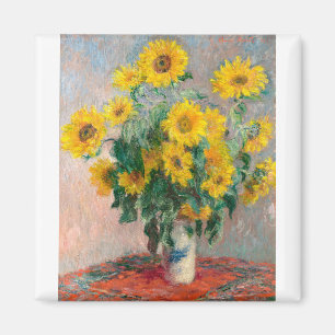 Íman Bouqet of Sunflower por Claude Monet