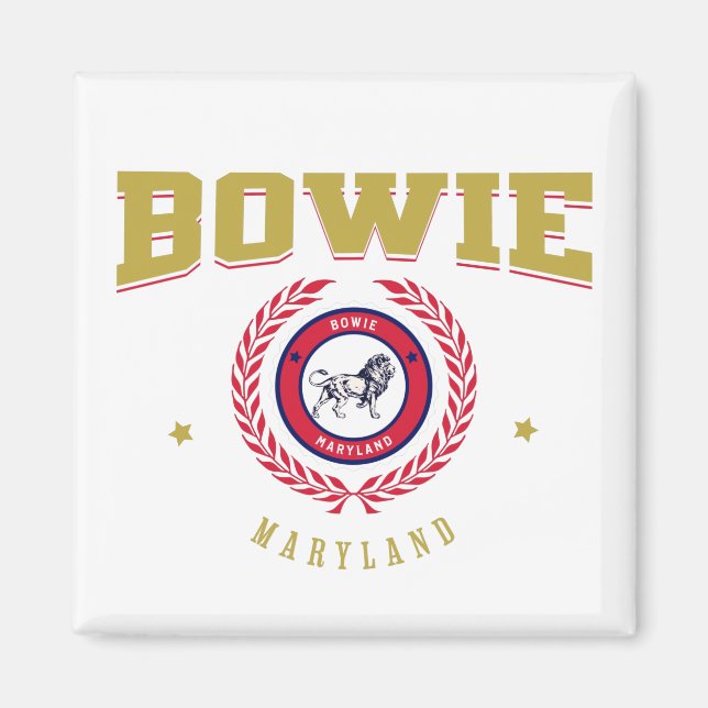 Íman Bowie Maryland (Frente)