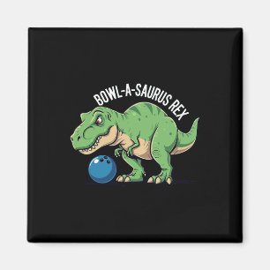 Íman Bowl-a-saurus Rex Dinossauro Engraçado Humor de Bo