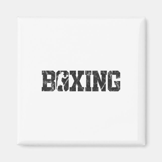 Íman Boxe Boxe Vintage 5  (Frente)