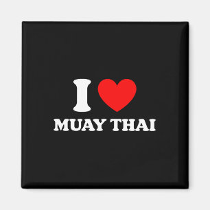 Íman Boxe Tailandesa Eu Adoro Muay Thai Eu Amo Muay Tha