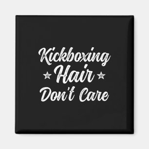 Íman Boxe Tailandesa Vintage Cabelo Não Liga Funny Arte