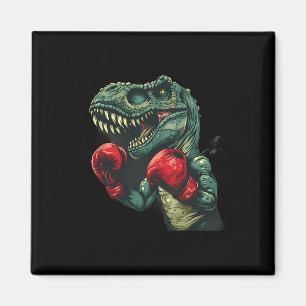 Íman Boxeador Dinossauro Boxeador Dino Kickboxing T-rex