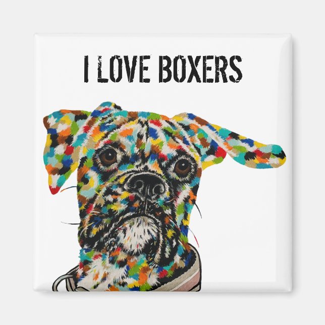 Íman Boxer Art Magnet (Frente)