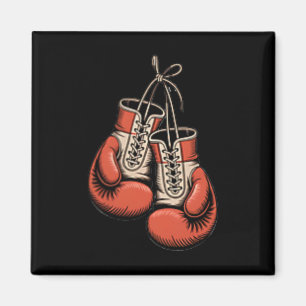 Íman Boxer Boxer American Traditional Tattoo Art Flash