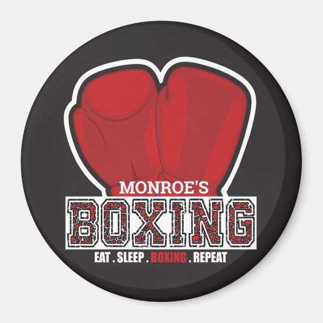 Íman Boxer Boxer Boxer Glove Prize Fighter (Frente)