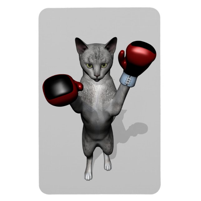 Íman Boxer Cat (Vertical)