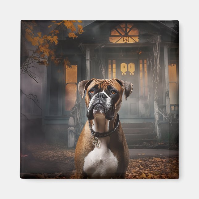 Íman Boxer Halloween Scary (Frente)
