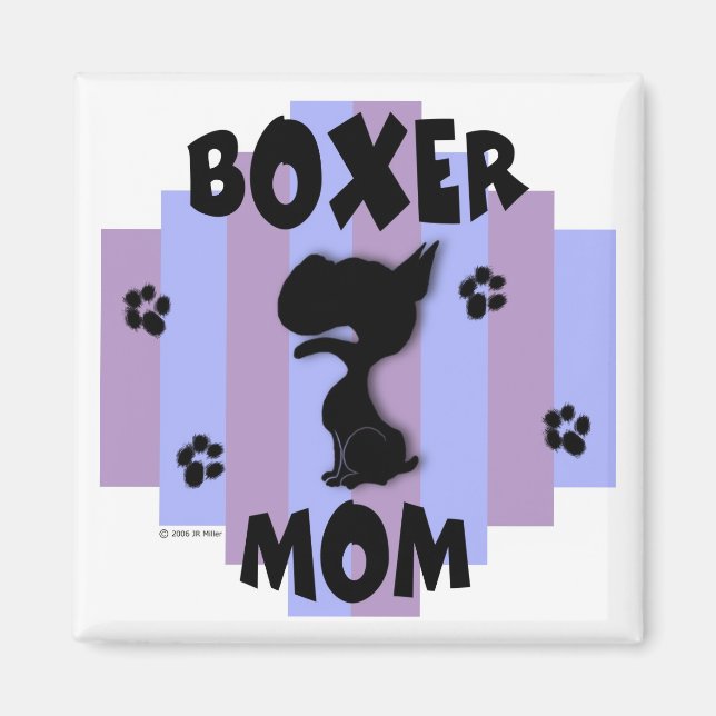 Íman Boxer Mãe Magnet (Frente)