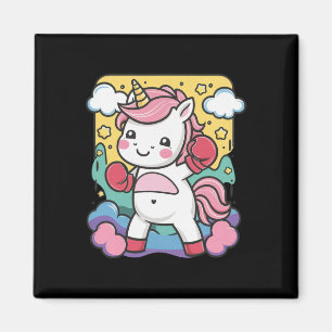 Íman Boxer Unicorn Com Luvas Boxing Adora Boxing