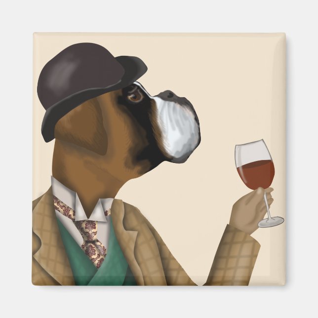 Íman Boxer Wine Snob (Frente)