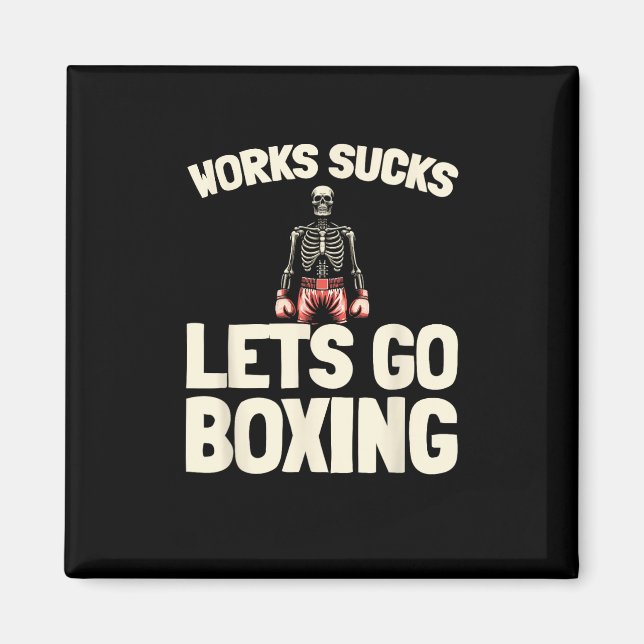 Íman Boxing - Boxer da Luva (Frente)