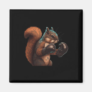 Íman Boxing Boxer in a box de esquilo