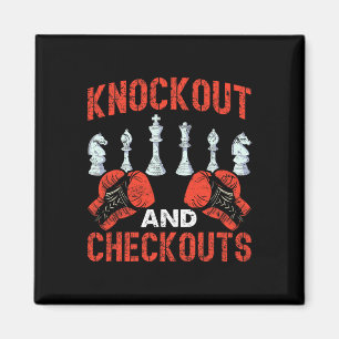 Íman Boxing De Xadrez E Check-outs