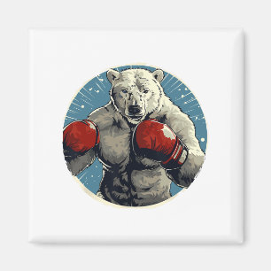 Íman Boxing do Boxer do Urso Polar