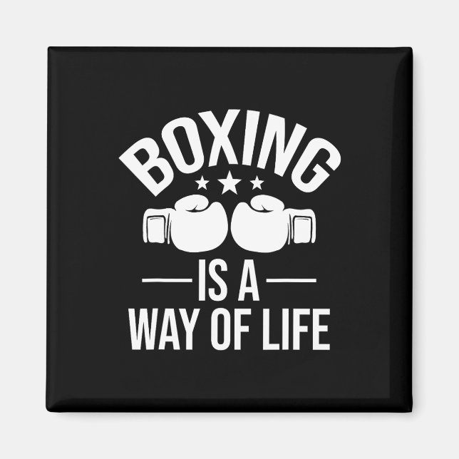 Íman Boxing É Um Modo De Vida - Kickboxer Gym (Frente)