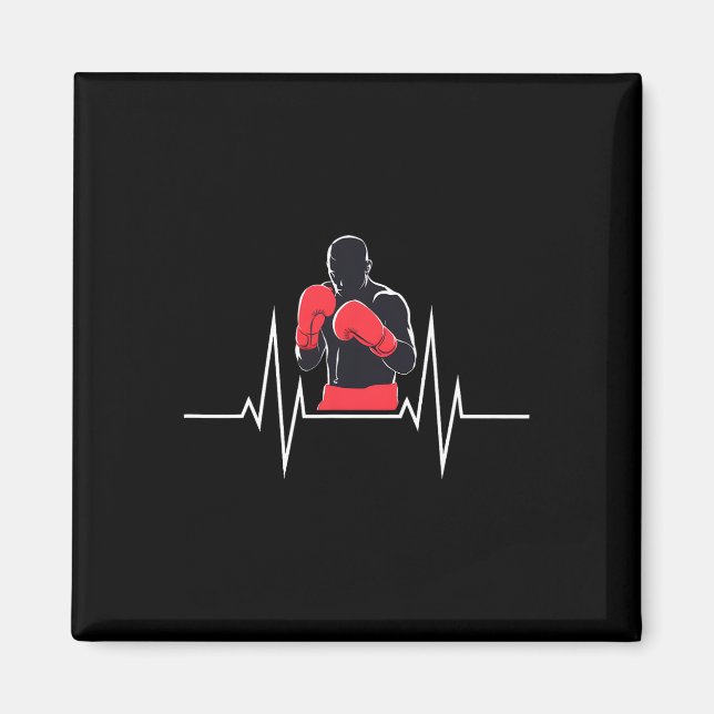 Íman Boxing Heartbeat (Frente)