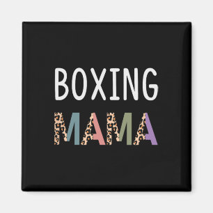 Íman Boxing Mama Boxer Women Gift - Engraçado Boxando M