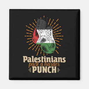 Íman Boxing palestino de Lutas