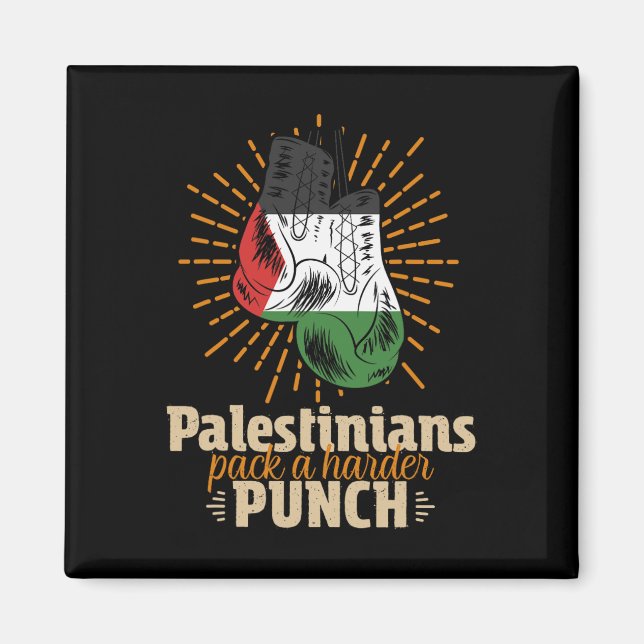 Íman Boxing palestino de Lutas (Frente)