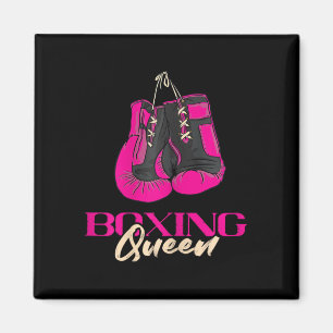 Íman Boxing Queen Kickboxer in a box Luvas Boxing Bo