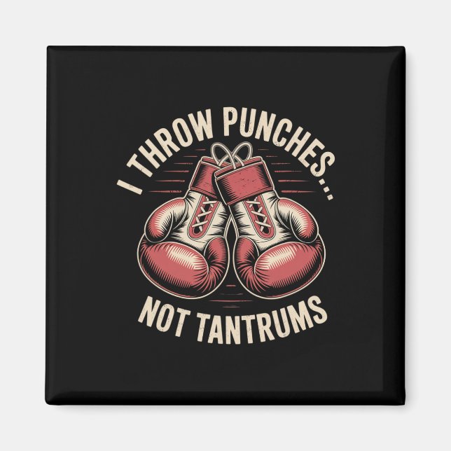 Íman Boxote Quote Forte Punches Zero Drama Punch (Frente)