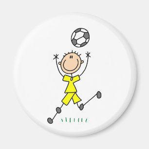 Íman Boy Yellow Soccer Uniform