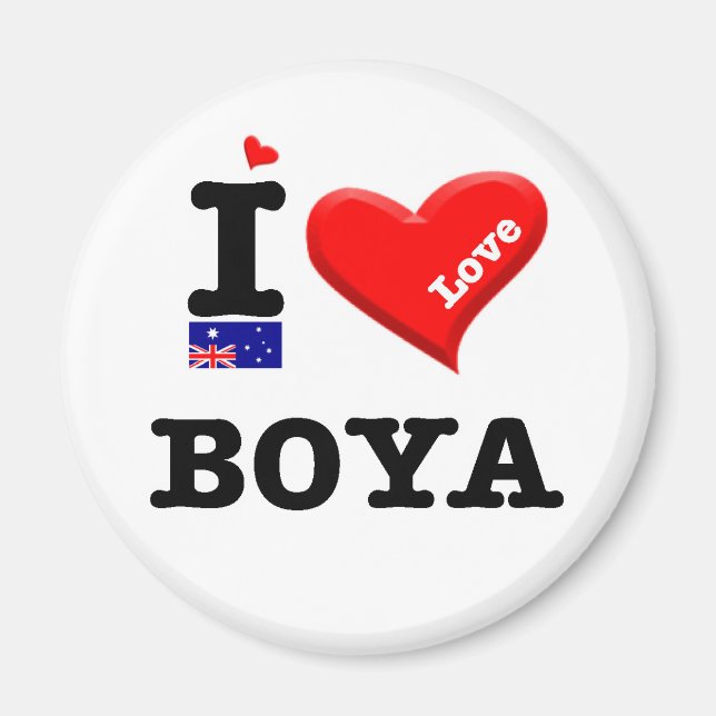 Íman BOYA - Eu Amo (Frente)