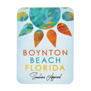 Íman Boynton Beach Florida Sunshine Viagem