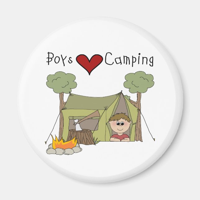 Íman Boys Love Camping (Frente)