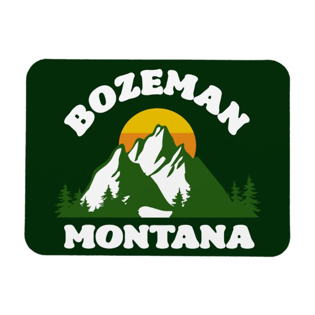 Íman Bozeman, Montana (Horizontal)