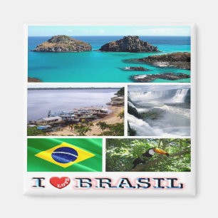 Íman BR - Brasil - I Love