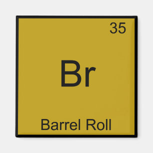 Íman Br - Rolagem de Barril Camiseta de Química Element